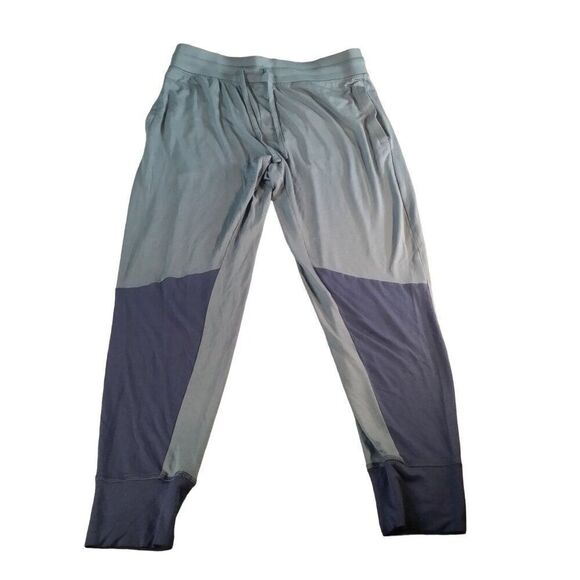 Tommy John Joggers Men Sz‎ M Two Tone Blue Indoor Sleepwear - Picture 1 of 6